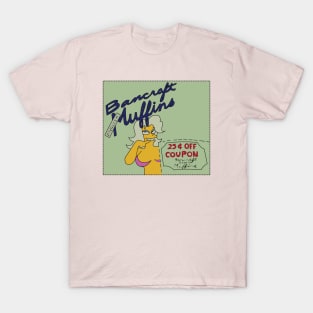 Bancraft Muffins Coupon T-Shirt